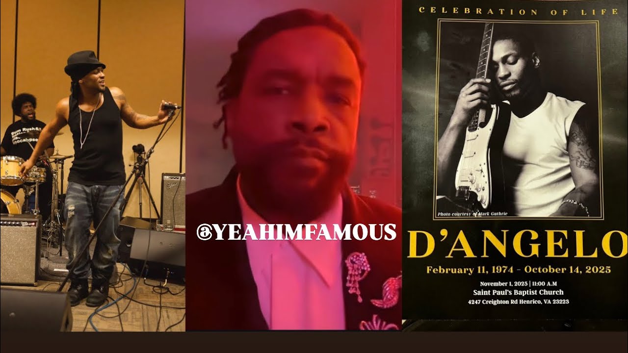 Questlove speaks on D'Angelo Funeral , his death, his last convo