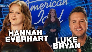 Hannah Everhart Reveals On Stage 'American Idol' Moment With Luke Bryan That Didn't Air