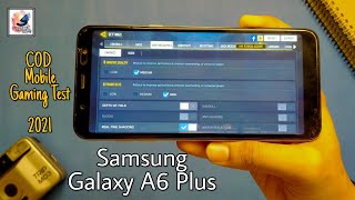 Samsung Galaxy A6 Plus (2018) Call of Duty Mobile Gaming Review in 2021