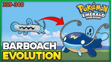 Pokemon Emerald - How To Evolve Barboach into Whiscash | Hoenn Pokedex
