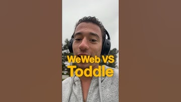 WeWeb VS. Toddle - Which one is better? #nocode