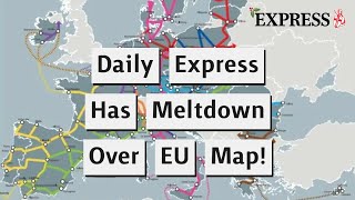 Pro Brexit Daily Express Calls EU Map Act Of Betrayal!