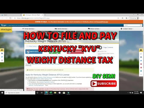 How to file and pay Kentucky 