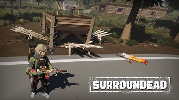 Building a Defensive Turret Bunker and Powering Our Base! | EP57 | SurrounDead SE02