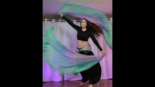 Belly Dance Double Veil