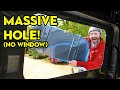 I attempt to fit windows  what could go wrong vw crafter build pt3
