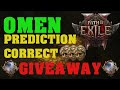 Givaway + Prediction correct: Omens on the rise | POE2