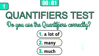 Quantifiers Test – English Grammar Test
