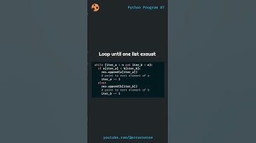 How to Merge Two Sorted List in Python #pythonforbeginners #coding #pythontricks #hackerrank