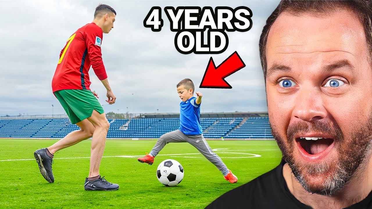 200 БЕЗУМНЫХ юных футболистов