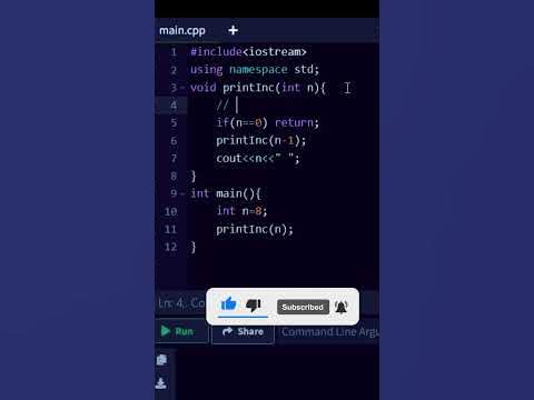 How to print first n natural number using recursion #coding # ...