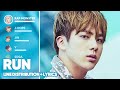 BTS - Run (Line Distribution + Lyrics Color Coded) PATREON REQUESTED