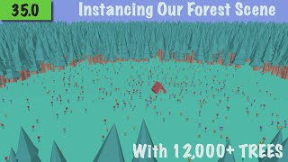 35: Instancing The Forest Scene With 12,000+ Trees With Swift And Metal