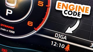 Audi A3 (8V) how to check engine code