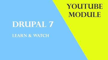 How to add youtube module in drupal 7. DO IT NOW!