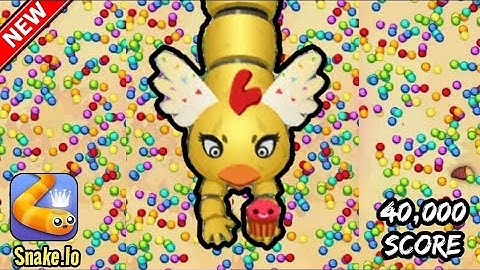 SPEEDRUN 40000 SCORE IN LESS THAN 15 MINUTES IN SNAKE.IO! epic Snakeio Gameplay