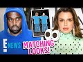 Kanye "Ye" West & Julia Fox Rock Matching Looks on Date Night | E! News