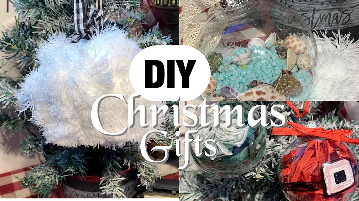 5 CHRISTMAS ORNAMENTS | DOLLAR TREE DIY | GIFT IDEA