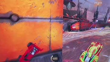 What a save! Chat disabled for 3 seconds. Rocket league