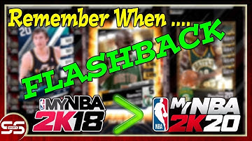 FLASHBACK TO MYNBA2K18 ... Discussing Events, Cards, & Changes + 100 Ticket Pack Opening MyNBA2k20