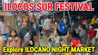 Philippines - ILOCOS SUR FESTIVAL | Food Tour, Night Walk at Vigan Night Market