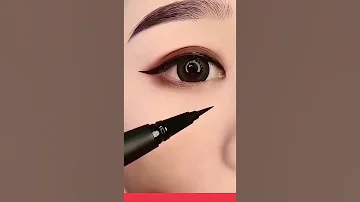 Easy Eyeliner Tutorial Simple Beginner Eyeliner Eyeliner Lagane Ka Aasan Tarika Eyeliner Shorts 
