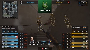 COUSIN WITH SHOTGUN!  G2 vs FAZE  HIGHLIGHTS  DreamHack Open Fall 2020