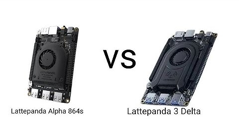 [🇺🇸EN]Lattepanda Alpha vs Lattepanda 3 Delta