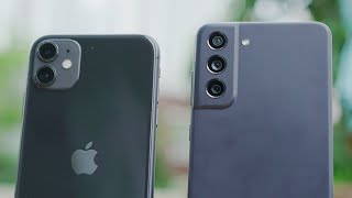 Kamera mending beli iPhone 11 atau Samsung S21 FE?