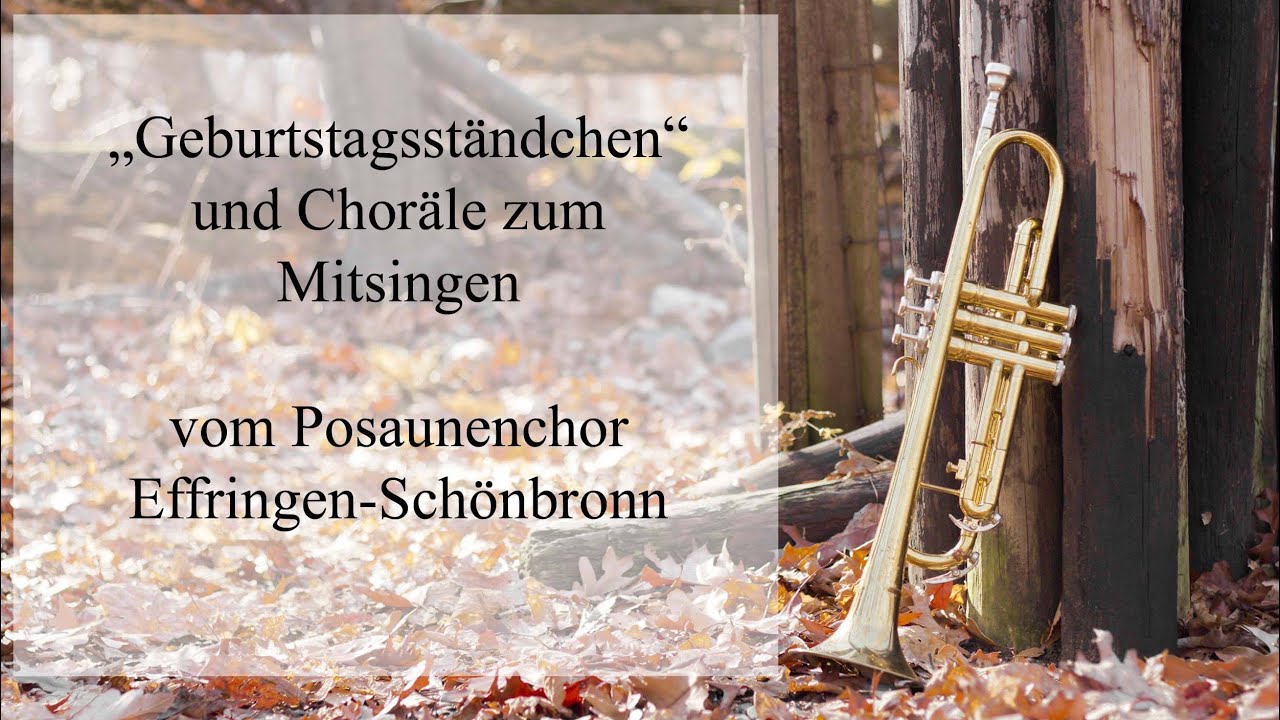 Choräle zum Mitsingen (Posaunenchor)