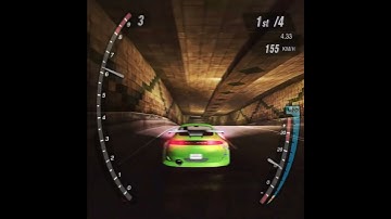 Drag Race - Mitsubishi Eclipse | NFS Underground 2 #shorts