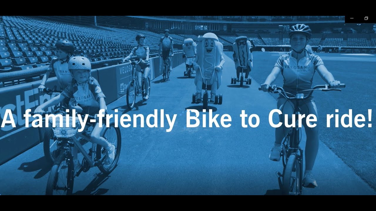 VeloSano Family friendly Bike to Cure Ride YouTube