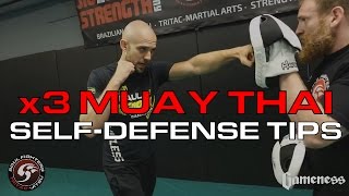 Paul "the reaper" banasiak visits matt bryers at the jiu-jitsu and
strength academy in cromwell, ct to share his top 3 muay thai fighting
techniques tips...