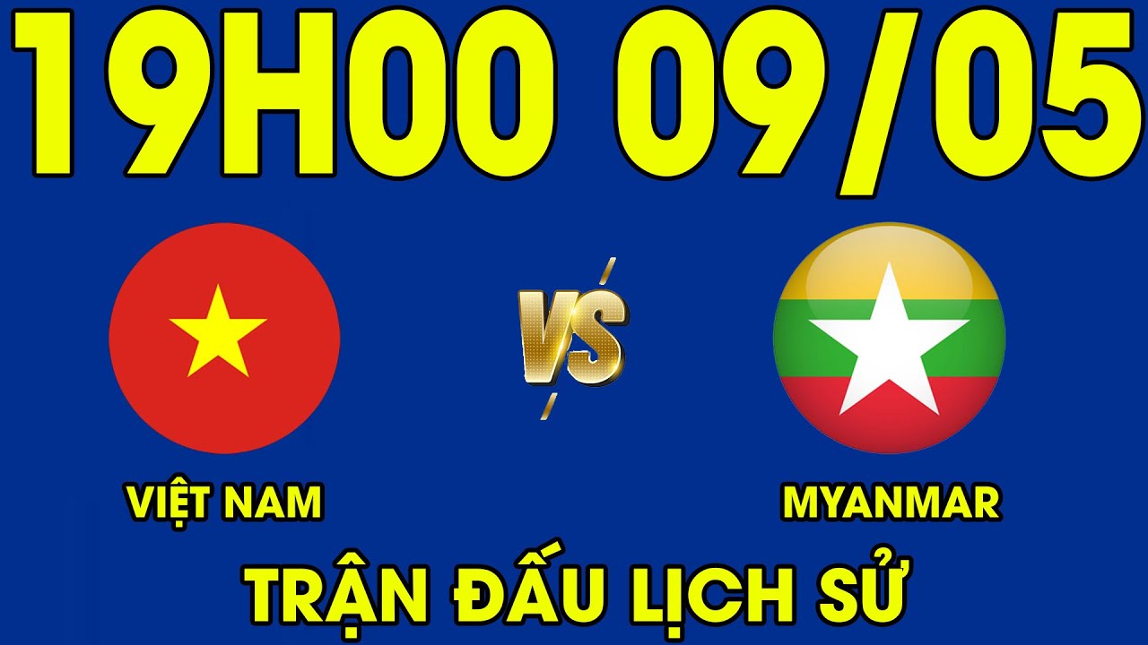🔴Việt Nam – Myanmar | Mưa Bàn Thắng Tại Việt Trì, Liệu Sea Games 31 Thầy Park Có Lập Lại Lịch Sử