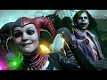 Joker Tries To Make Harley Quinn Kill Batman Scene - Injustice 2