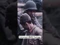 Colorised footage from ww2 shorts