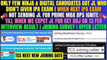 😱TCS Biggest Change in Pending Students Joining Process & Criteria | Interview Result | Offer Letter