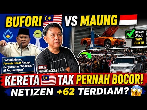 LUNTUR DAH KESOMBONGAN NETIZEN +62, KERETA MALAYSIA TAK PERNAH BOCOR MACAM MAUNG!! 