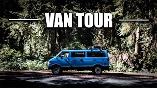 Full Van Tour - How To Live Out of Your Van