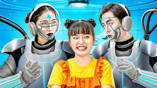 My Parents Become Robots - Funny Stories About Baby Doll Family