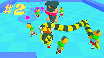 Snake Master 3D-New Snake Skin-All Levels (6-10)Gameplay Walkthrough (iOS,Android)