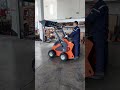 Orange Skid Steer Zero Turn Maneuver and Bucket Lift Demo | JRD Jining