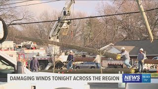 Strong winds to blame for grass fires and downed power lines in AR & OK