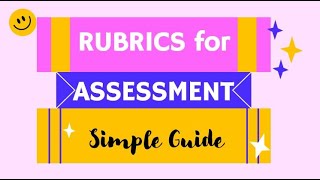 RUBRIC for Assessment |Simple Guide | Learn with Teacher Jhenn