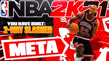 BEST 2 WAY SLASHER BUILD ON NBA 2K21! META BUILD SERIES VOL. 11