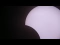 Solar Eclipse 2021 Jun 10. SkyWatcher Dob 8&quot; 1200mm / 25mm. Xiaomi Redmi Note 5 (4/7)