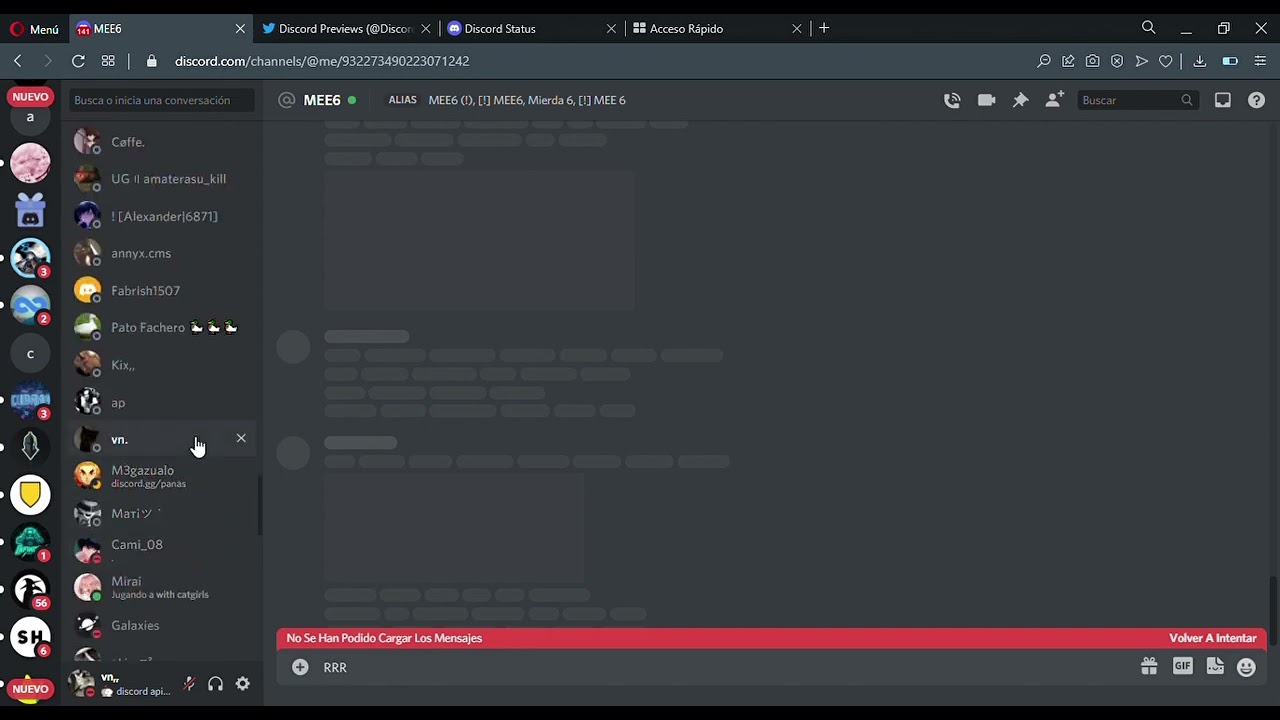Discord Api Error YouTube Discord Api Error YouTube