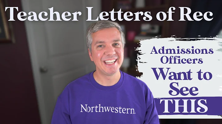 Writing Effective Teacher Letters of Recommendation for College Admissions #commonapp