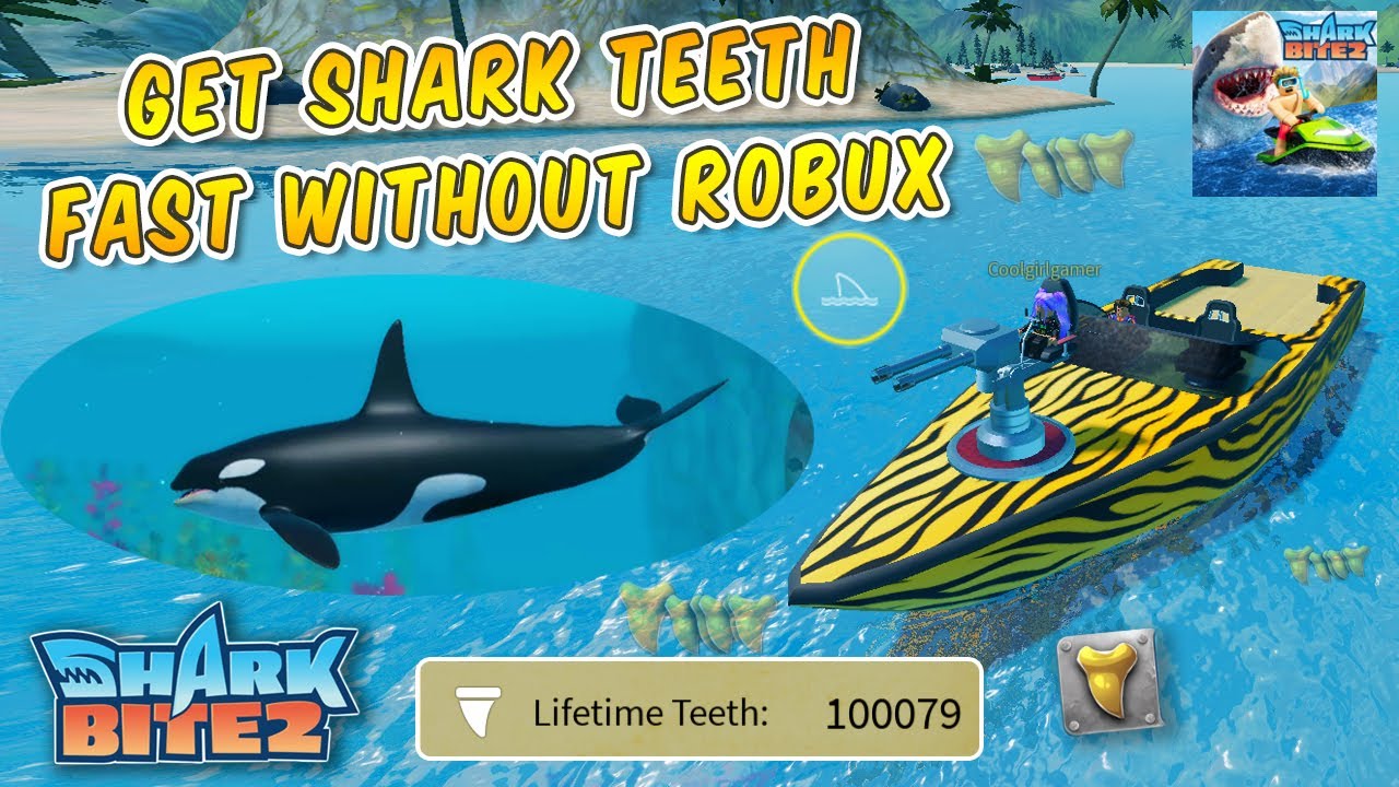 I like to wait til most people are sharks. Then rack up teeth. : r/roblox