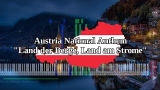 Austria National Anthem Land Der Berge, Land Am Strome - Piano